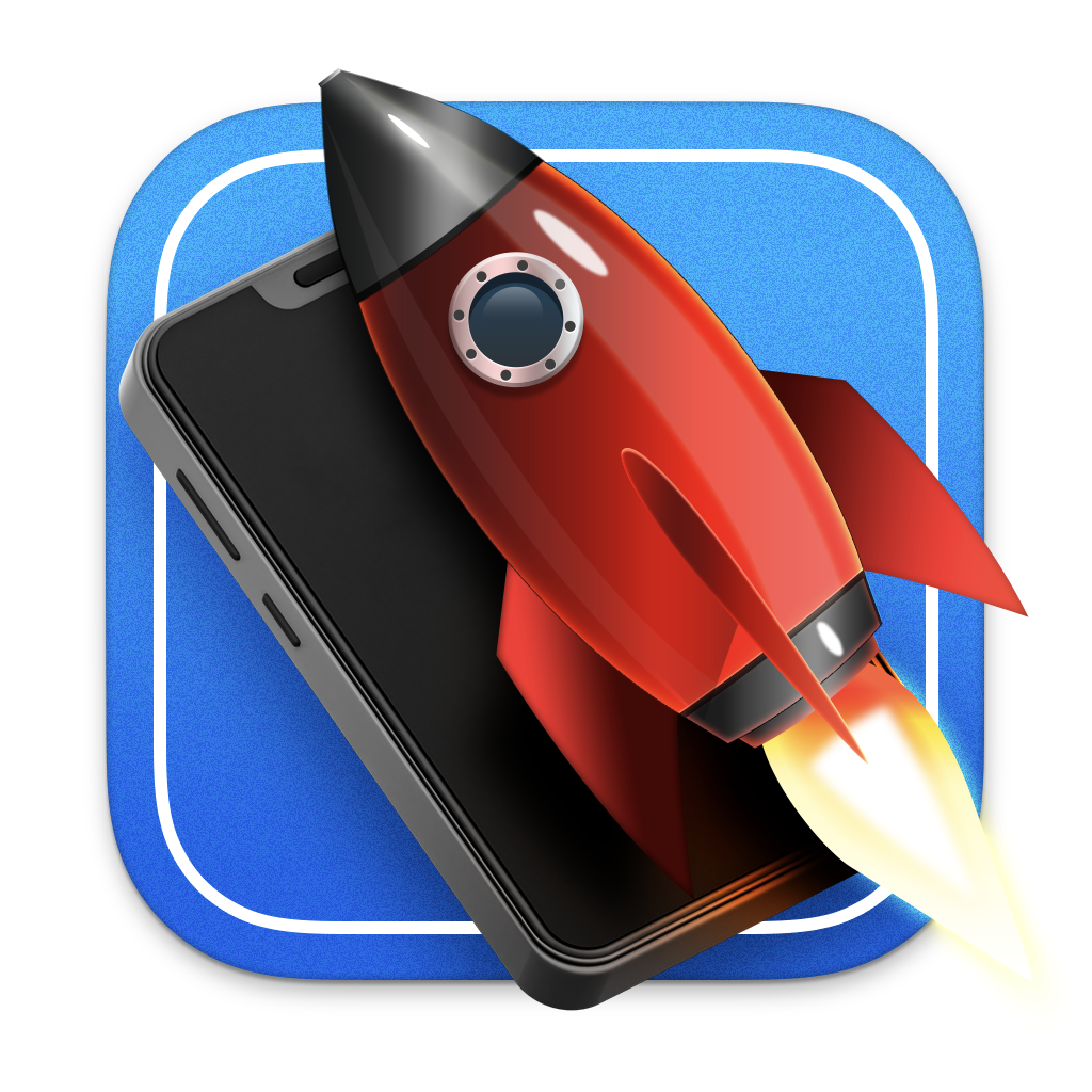 RocketSim App Icon preview